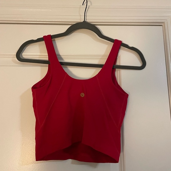 lululemon align tank - lunar new year collection 2023 (size 4) dark red (DKRD) - Picture 2 of 2